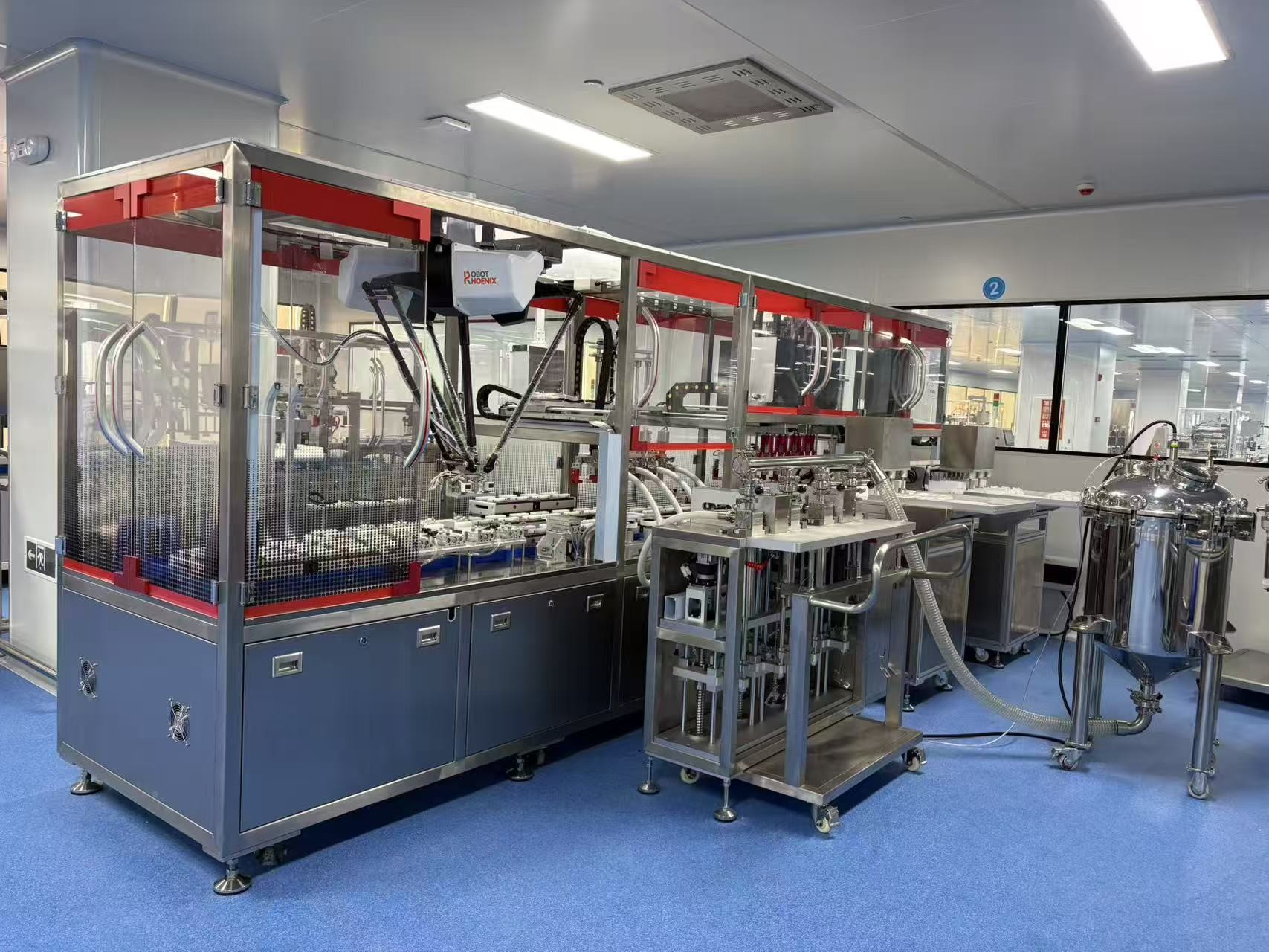 和力泰膏霜灌裝包裝自動化生產線